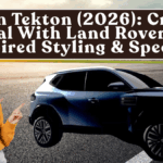 Nissan Tekton (2026): Creta Rival With Land Rover-Inspired Styling & Specs
