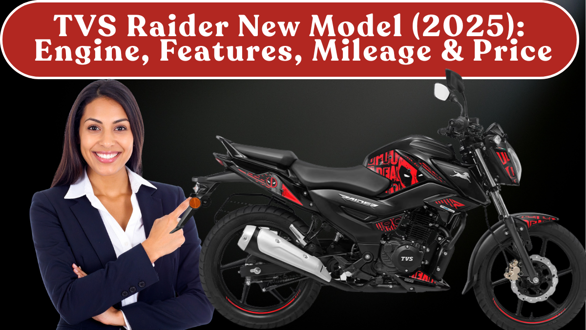 TVS Raider New Model (2025): Engine, Features, Mileage & Price