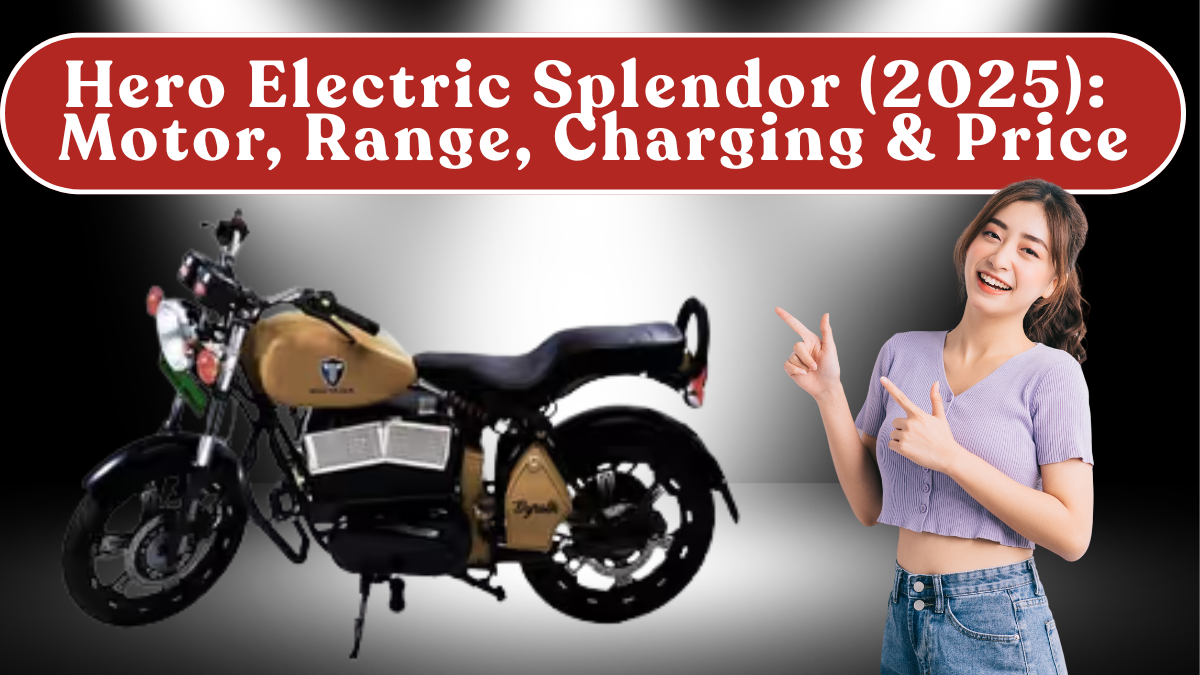 Hero Electric Splendor (2025): Motor, Range, Charging & Price