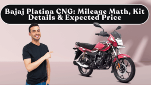Bajaj Platina CNG: Mileage Math, Kit Details & Expected Price