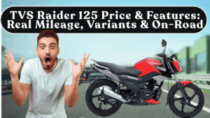 TVS Raider 125 Price & Features: Real Mileage, Variants & On-Road