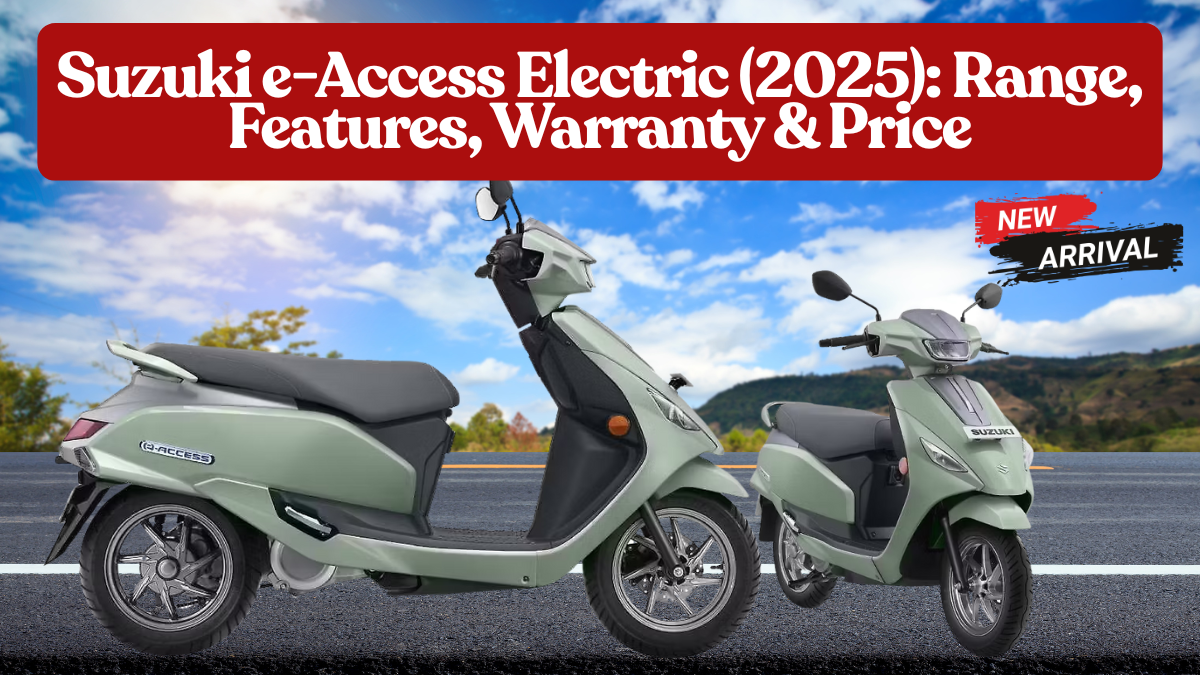 Suzuki e-Access Electric (2025): Range, Features, Warranty & Price