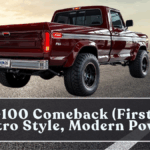 Ford F-100 Comeback (First Look): Retro Style, Modern Power