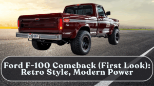 Ford F-100 Comeback (First Look): Retro Style, Modern Power