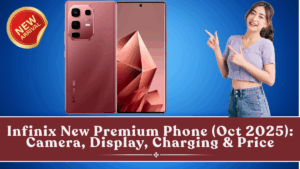 Infinix New Premium Phone (Oct 2025): Camera, Display, Charging & Price