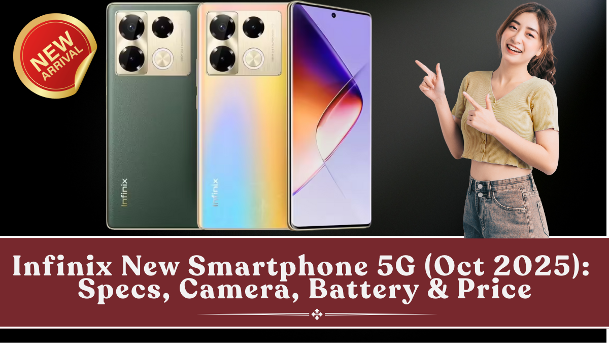 Infinix New Smartphone 5G (Oct 2025): Specs, Camera, Battery & Price