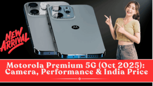 Motorola Premium 5G (Oct 2025): Camera, Performance & India Price