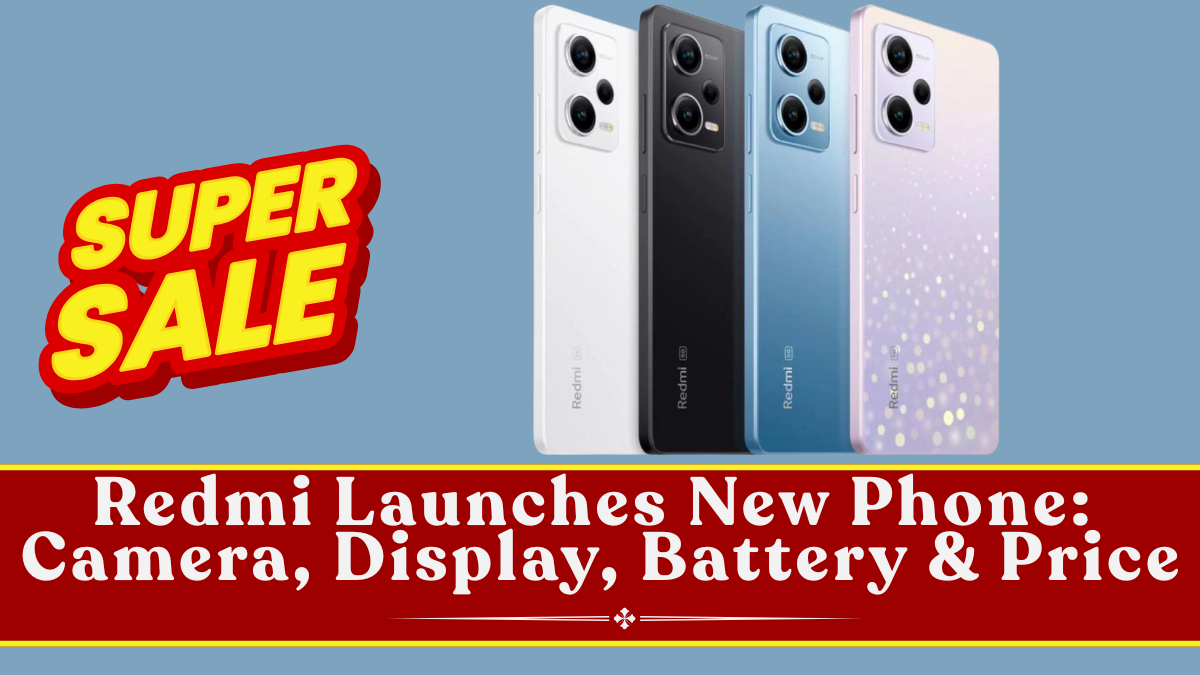 Redmi Launches New Phone (Oct 2025): Camera, Display, Battery & Price