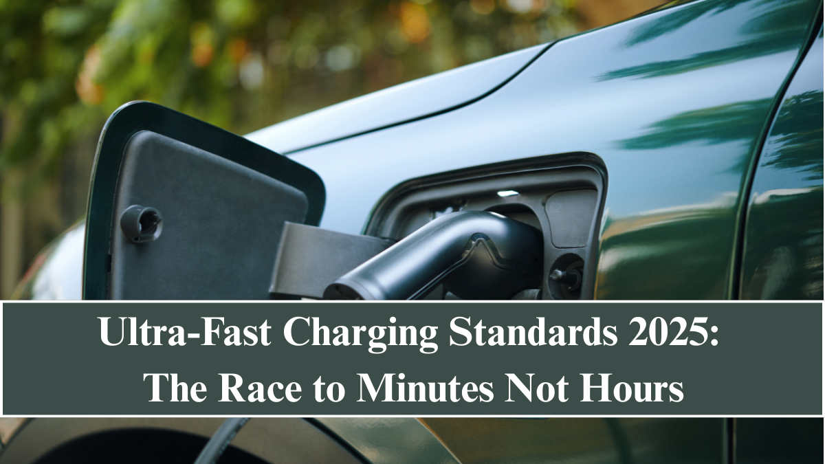Ultra-Fast Charging Standards 2025: The Race to Minutes Not Hours