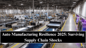 Auto Manufacturing Resilience 2025: Surviving Supply Chain Shocks