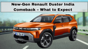 New-Gen Renault Duster India Comeback – What to Expect