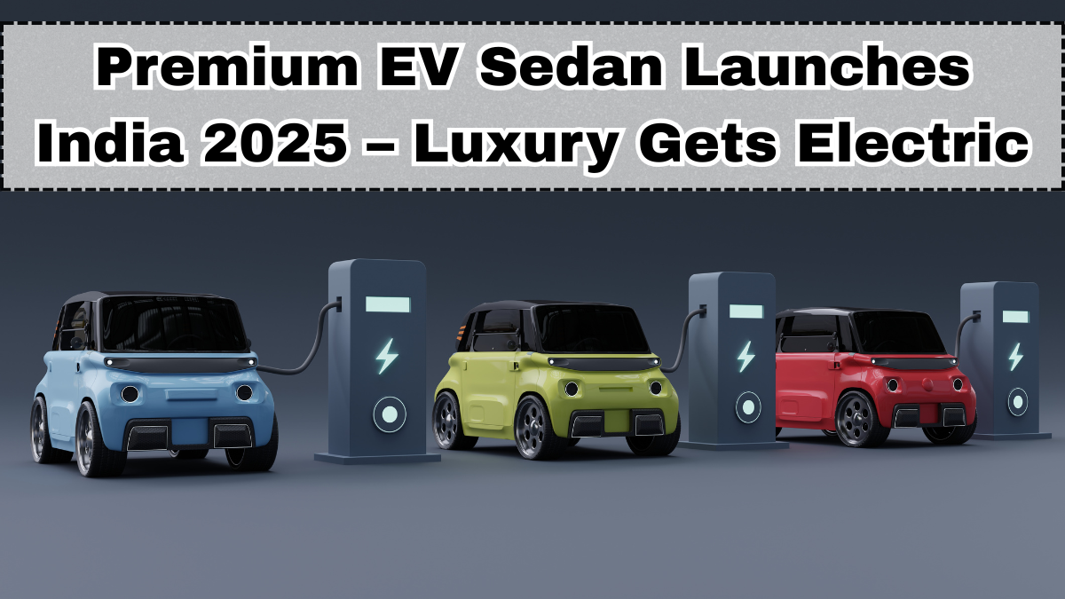 Premium EV Sedan Launches India 2025 – Luxury Gets Electric