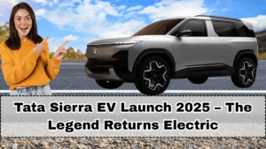Tata Sierra EV Launch 2025 – The Legend Returns Electric
