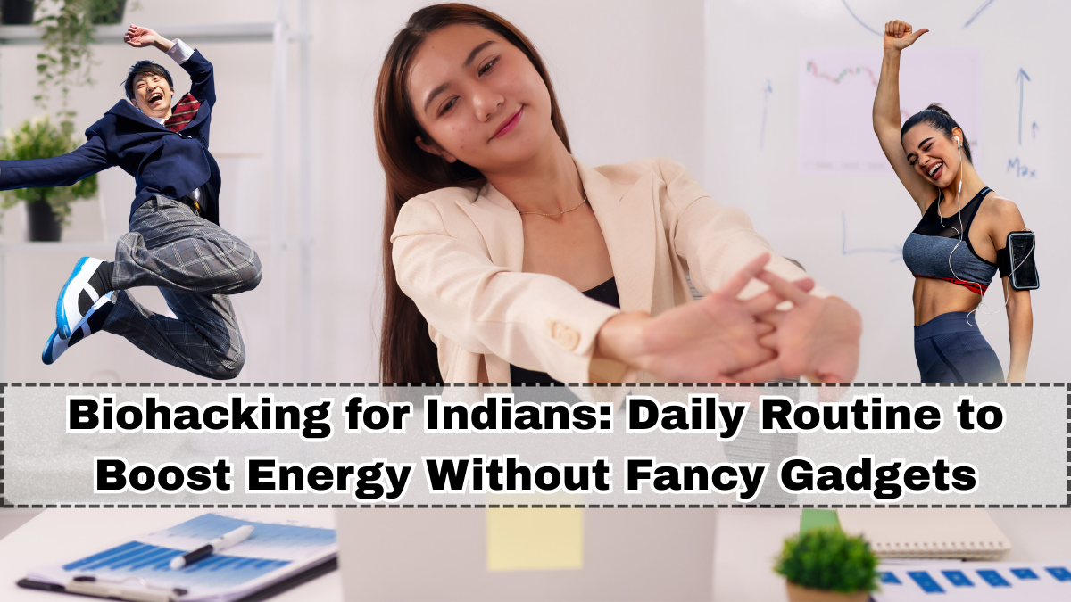 Biohacking for Indians: Simple Daily Routine to Boost Energy Without Fancy Gadgets