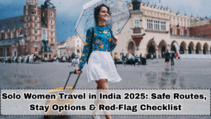 Solo Women Travel in India 2025: Safe Routes, Stay Options & Red-Flag Checklist