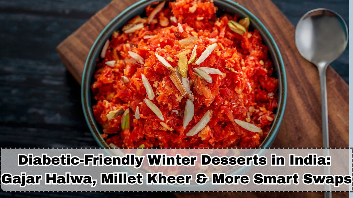 Diabetic-Friendly Winter Desserts in India: Gajar Halwa, Millet Kheer & More Smart Swaps
