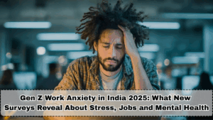 Gen Z Work Anxiety in India 2025: What New Surveys Reveal About Stress, Jobs and Mental Health