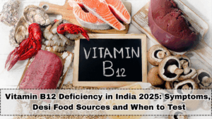 Vitamin B12 Deficiency in India 2025: Symptoms, Desi Food Sources and When to Test