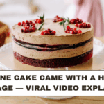 This Online Cake Came With a Hilarious Message — Viral Video Explained