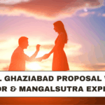 Viral Ghaziabad Proposal With Sindoor & Mangalsutra Explained