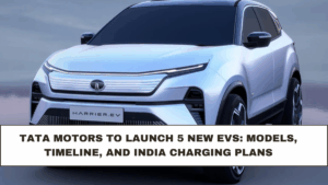 Tata Motors to Launch 5 New EVs: Models, Timeline, and India Charging Plans