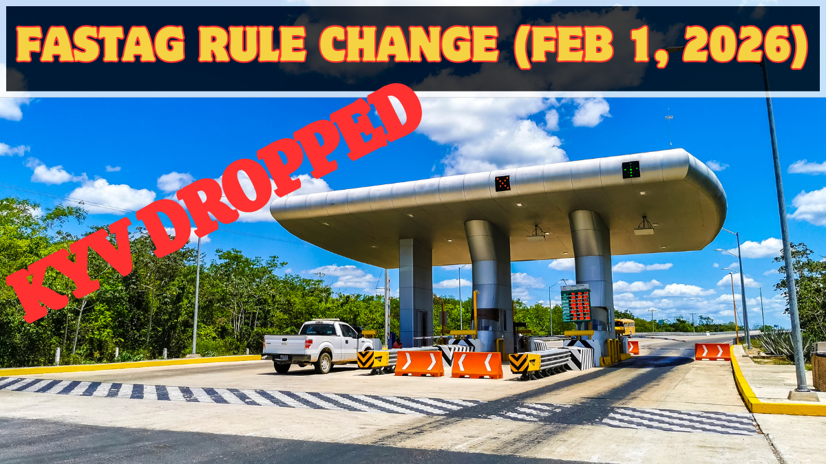 FASTag Rule Change (Feb 1, 2026): KYV Dropped—What New Car Buyers Must Know