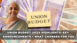Union Budget 2026 Highlights: Key Announcements + What Changes for You