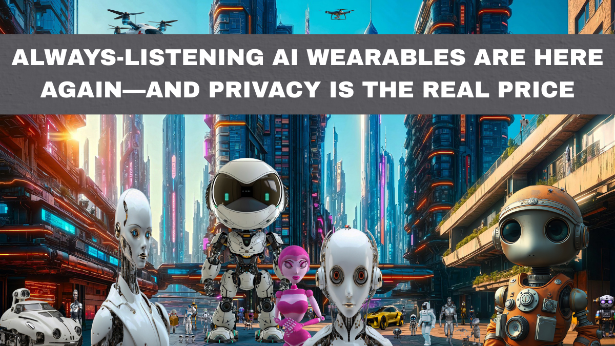Always-Listening AI Wearables Are Here Again—and Privacy Is the Real Price