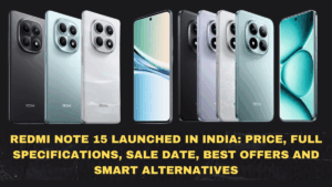 Redmi Note 15 Launched in India: Price, Full Specifications, Sale Date, Best Offers and Smart Alternatives