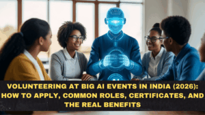 Volunteering at Big AI Events in India (2026): How to Apply, Common Roles, Certificates, and the Real Benefits