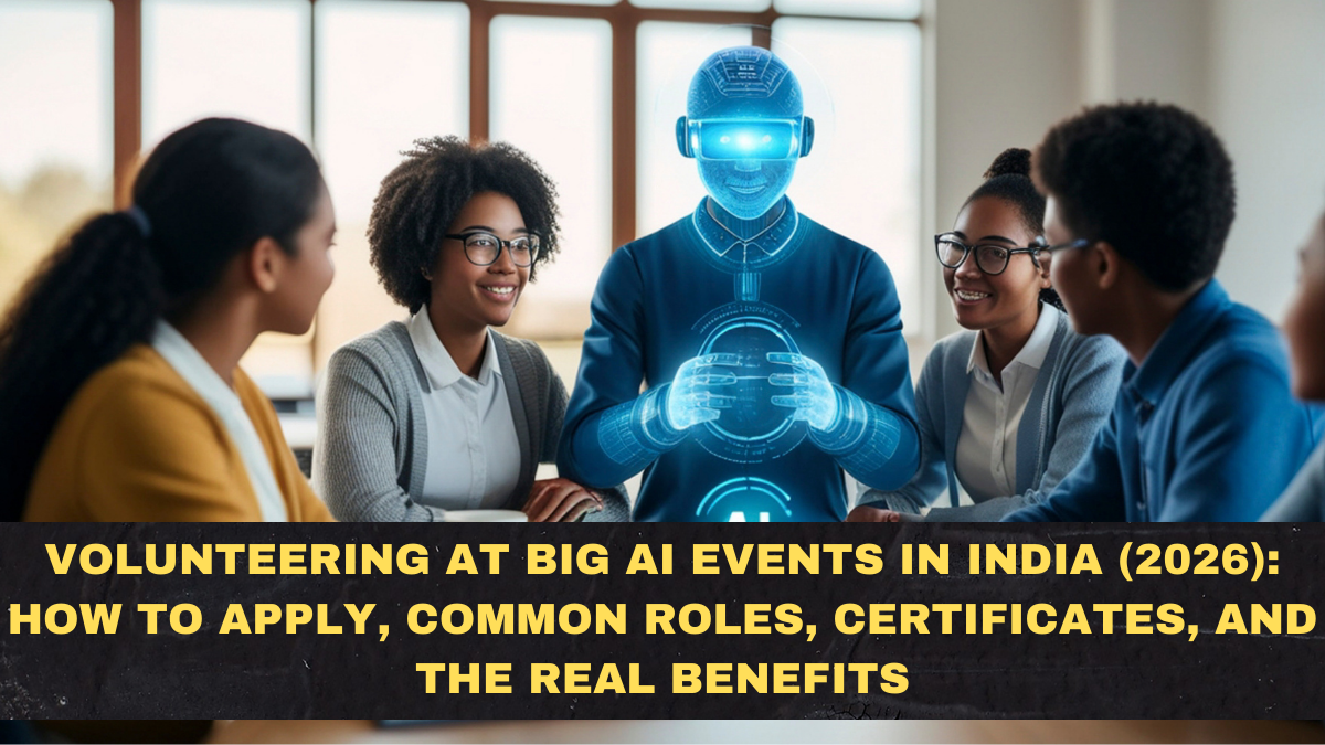 Volunteering at Big AI Events in India (2026): How to Apply, Common Roles, Certificates, and the Real Benefits
