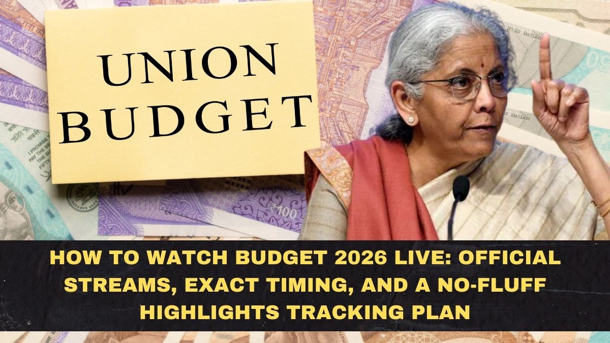 How to Watch Budget 2026 Live: Official Streams, Exact Timing, and a No-Fluff Highlights Tracking Plan
