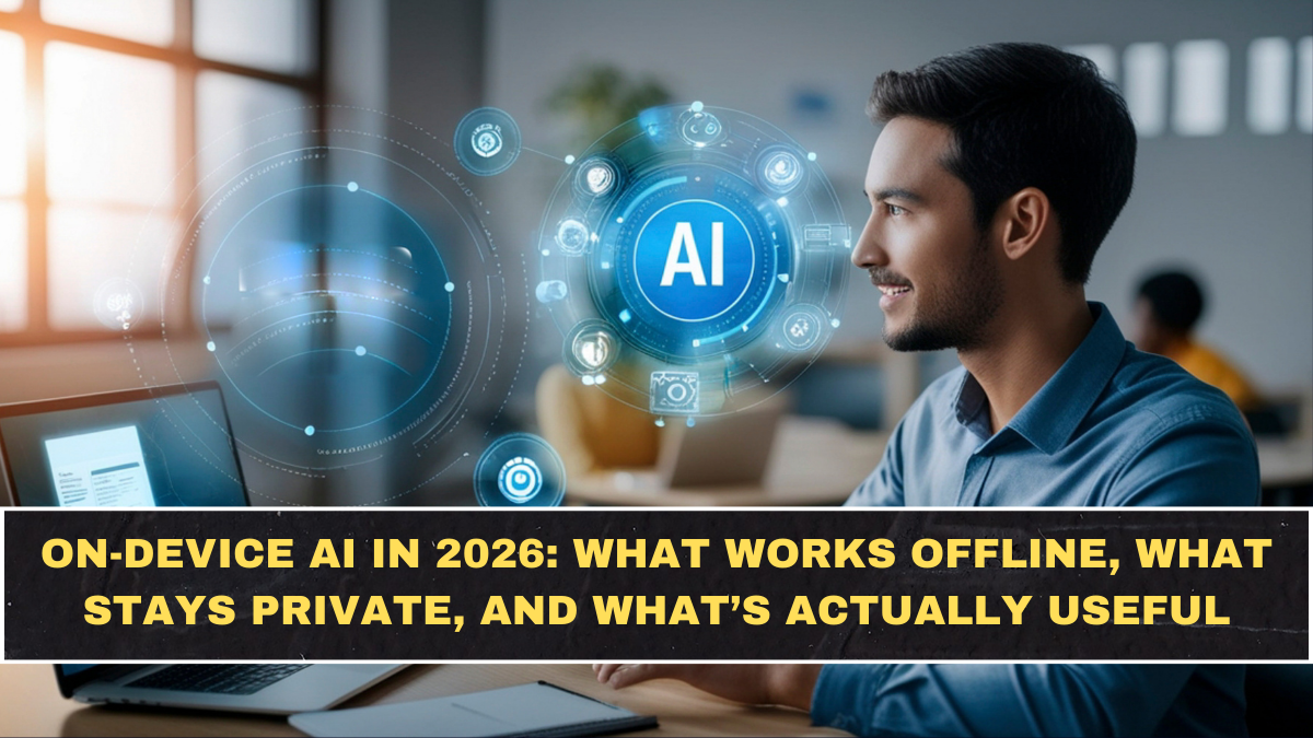 On-Device AI in 2026: What Works Offline, What Stays Private, and What’s Actually Useful
