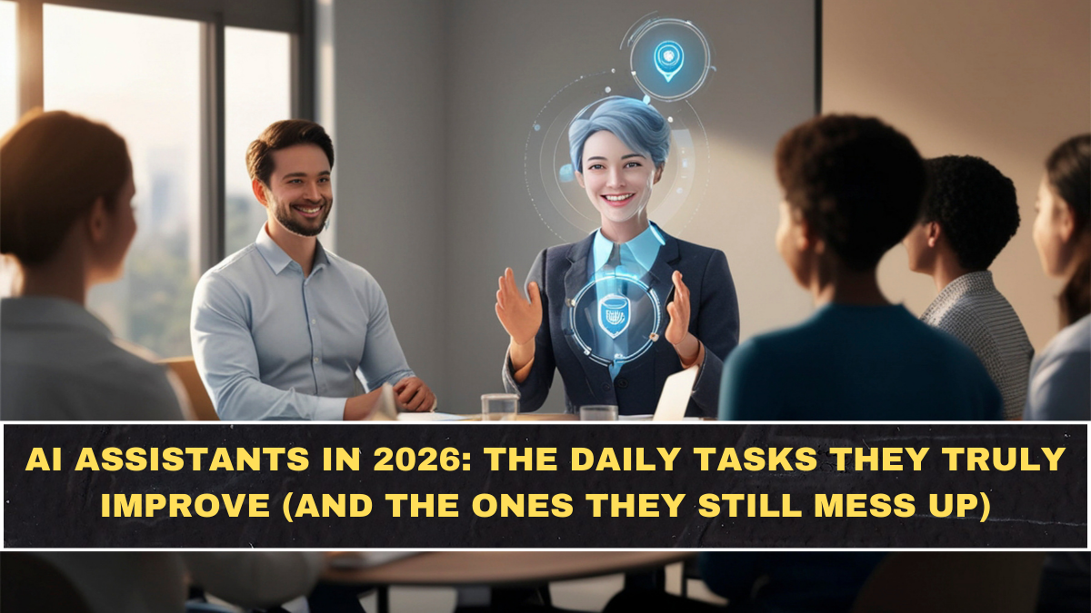 AI Assistants in 2026: The Daily Tasks They Truly Improve (and the Ones They Still Mess Up)