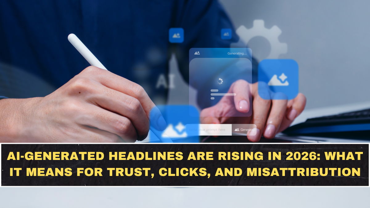 AI-Generated Headlines Are Rising in 2026: What It Means for Trust, Clicks, and Misattribution