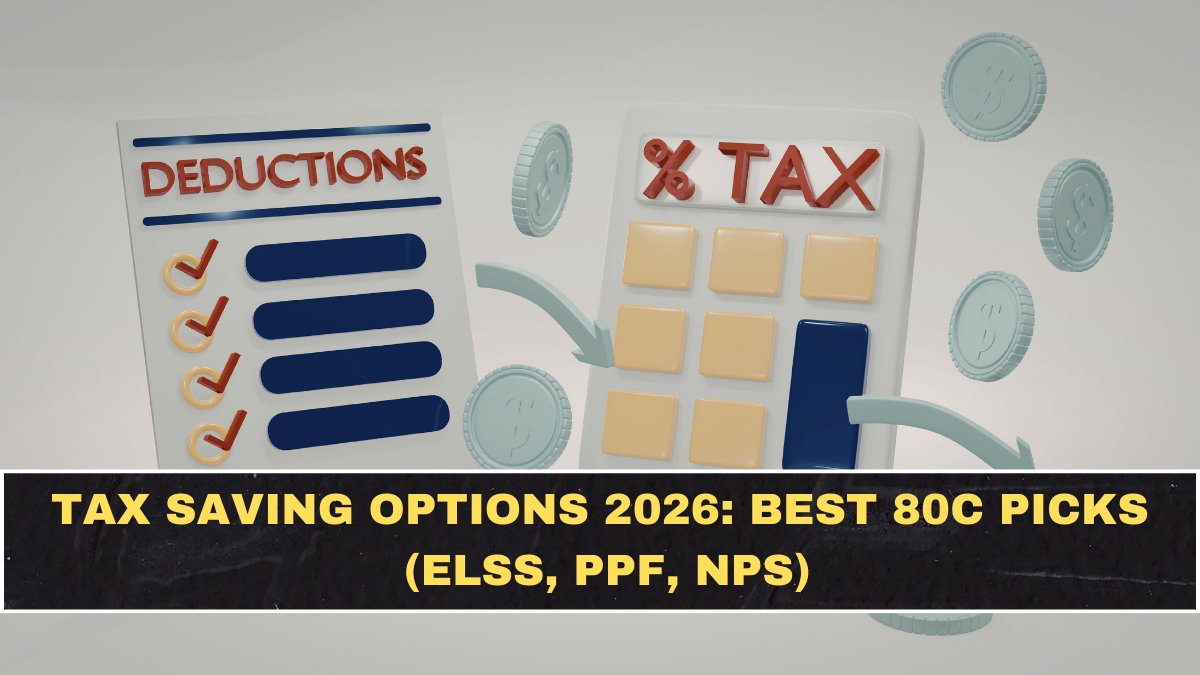 Tax Saving Options 2026: Best 80C Picks (ELSS, PPF, NPS)