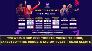 T20 World Cup 2026 Tickets: Where to Book, Expected Price Range, Stadium Rules + Scam Alerts