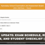 KSEAB Update: Exam Schedule, Result Links, and Student Checklist (2026)