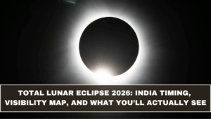 Total Lunar Eclipse 2026: India Timing, Visibility Map, and What You’ll Actually See