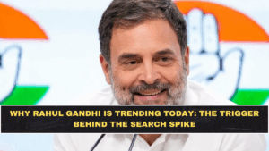 Why Rahul Gandhi Is Trending Today: The Trigger Behind the Search Spike