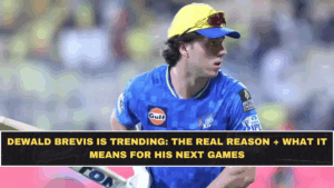Dewald Brevis Is Trending: The Real Reason + What It Means for His Next Games
