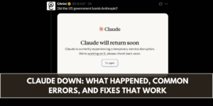 Claude Down: What Happened, Common Errors, and Fixes That Work