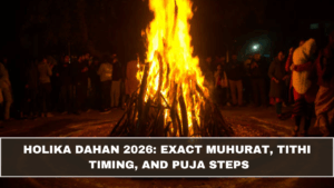 Holika Dahan 2026: Exact Muhurat, Tithi Timing, and Puja Steps