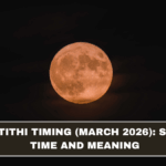 Purnima Tithi Timing (March 2026): Start–End Time and Meaning