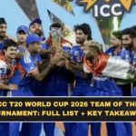 ICC T20 World Cup 2026 Team of the Tournament: Full List + Key Takeaways