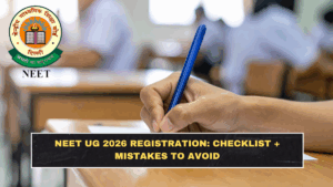 NEET UG 2026 Registration: Checklist + Mistakes to Avoid