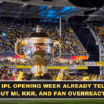 What IPL Opening Week Already Tells Us About MI, KKR, and Fan Overreaction