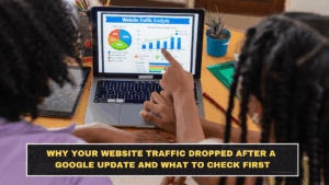 Why Your Website Traffic Dropped After a Google Update and What to Check First