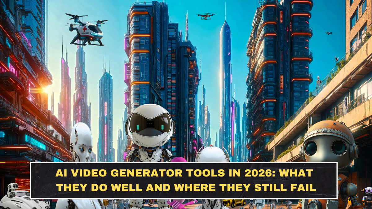 AI Video Generator Tools in 2026: What They Do Well and Where They Still Fail