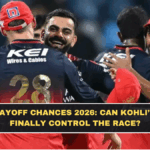 RCB Playoff Chances 2026: Can Kohli’s Team Finally Control the Race?